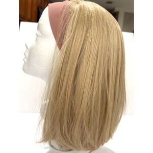 Megito Mixed Blonde Synthetic Headband Wig NWT | Shoulder Length Straight‎